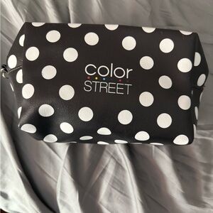 Color Street Black and White Polka Dot Bag